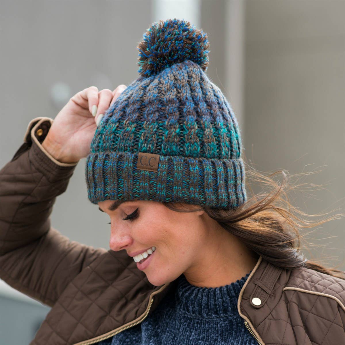 C.C Park City Super Soft Acrylic Beanie HAT-1816