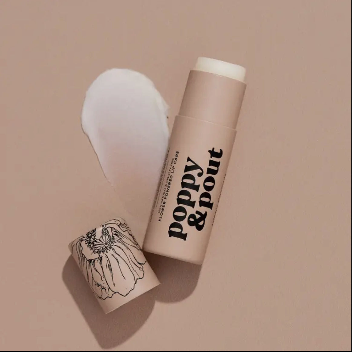 Poppy & Pout lip balm