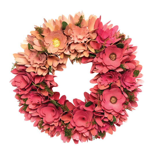 Valentine's Day Flower Wreath