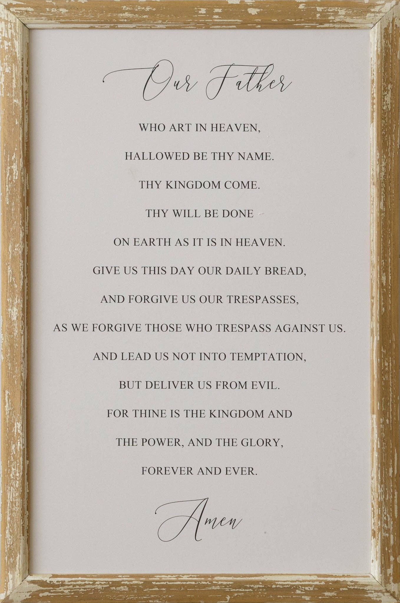 Sign - The Lord's Prayer (PC)