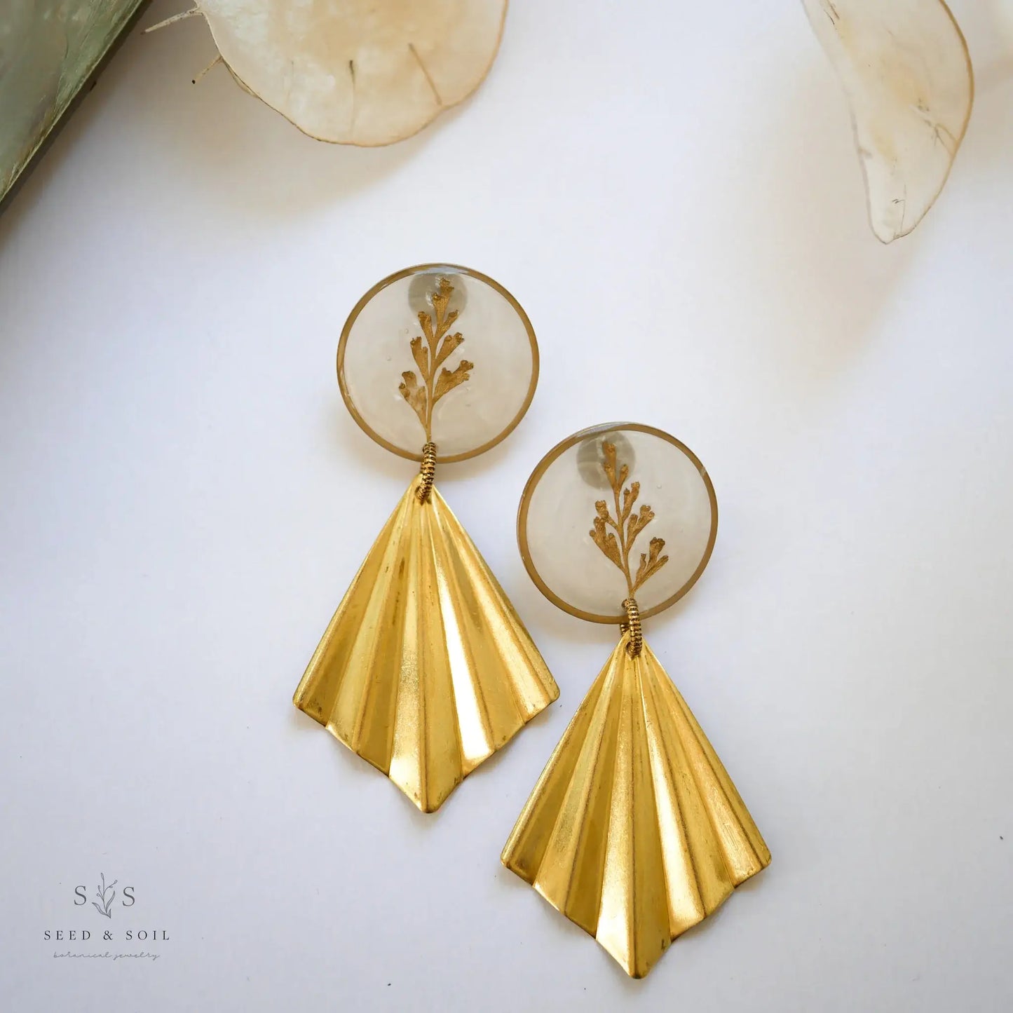 Midas Golden Ray Earrings
