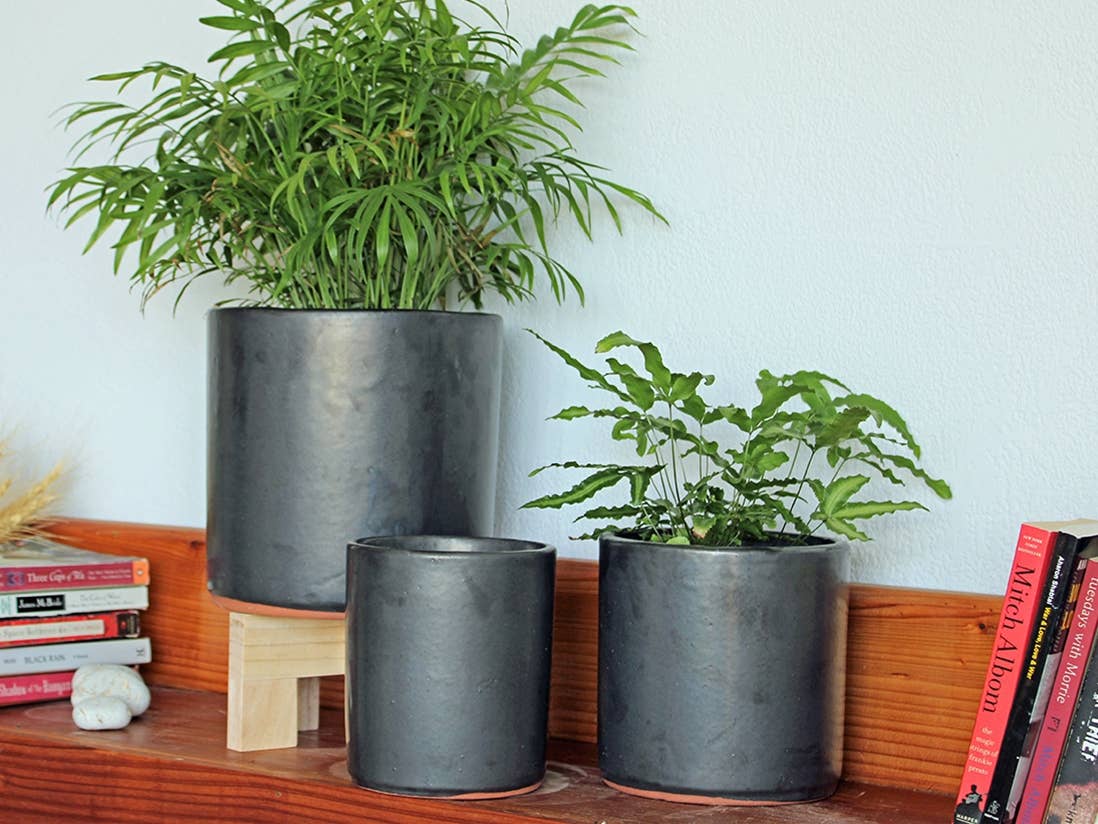 Begonia Silver Planter Set Of 3
