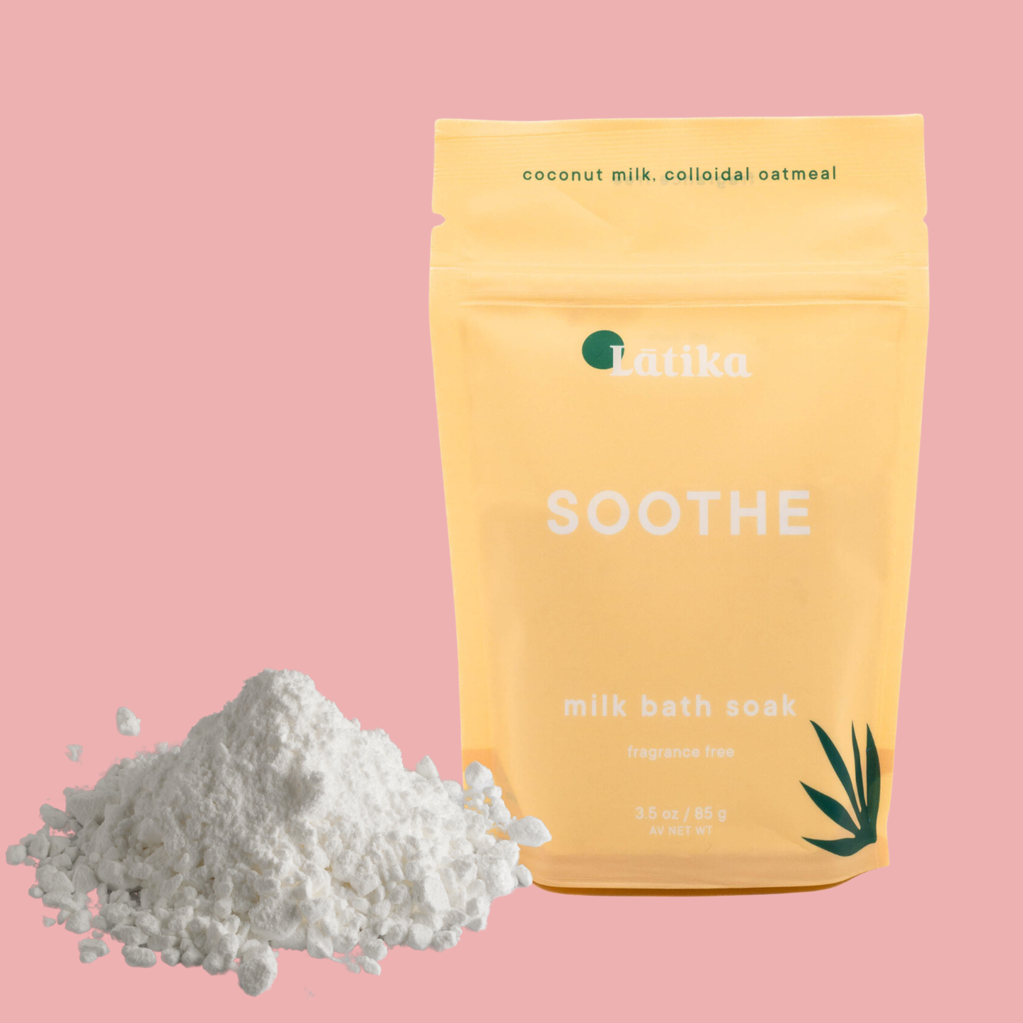 Soothe Vegan Milk Bath Soak - coconut milk & fragrance free