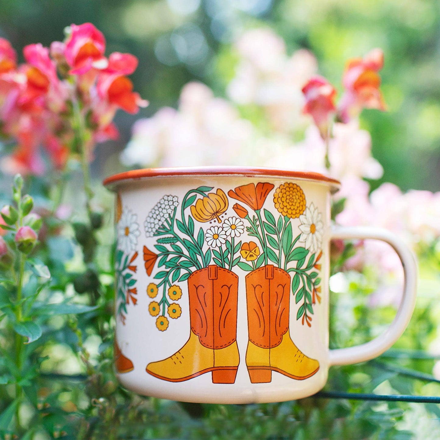 Enamel Mug | Western Bloom