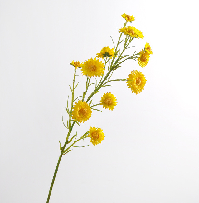 23''T Faux Mini Daisy Floral Stem, Autumn Daisies, Long Stem