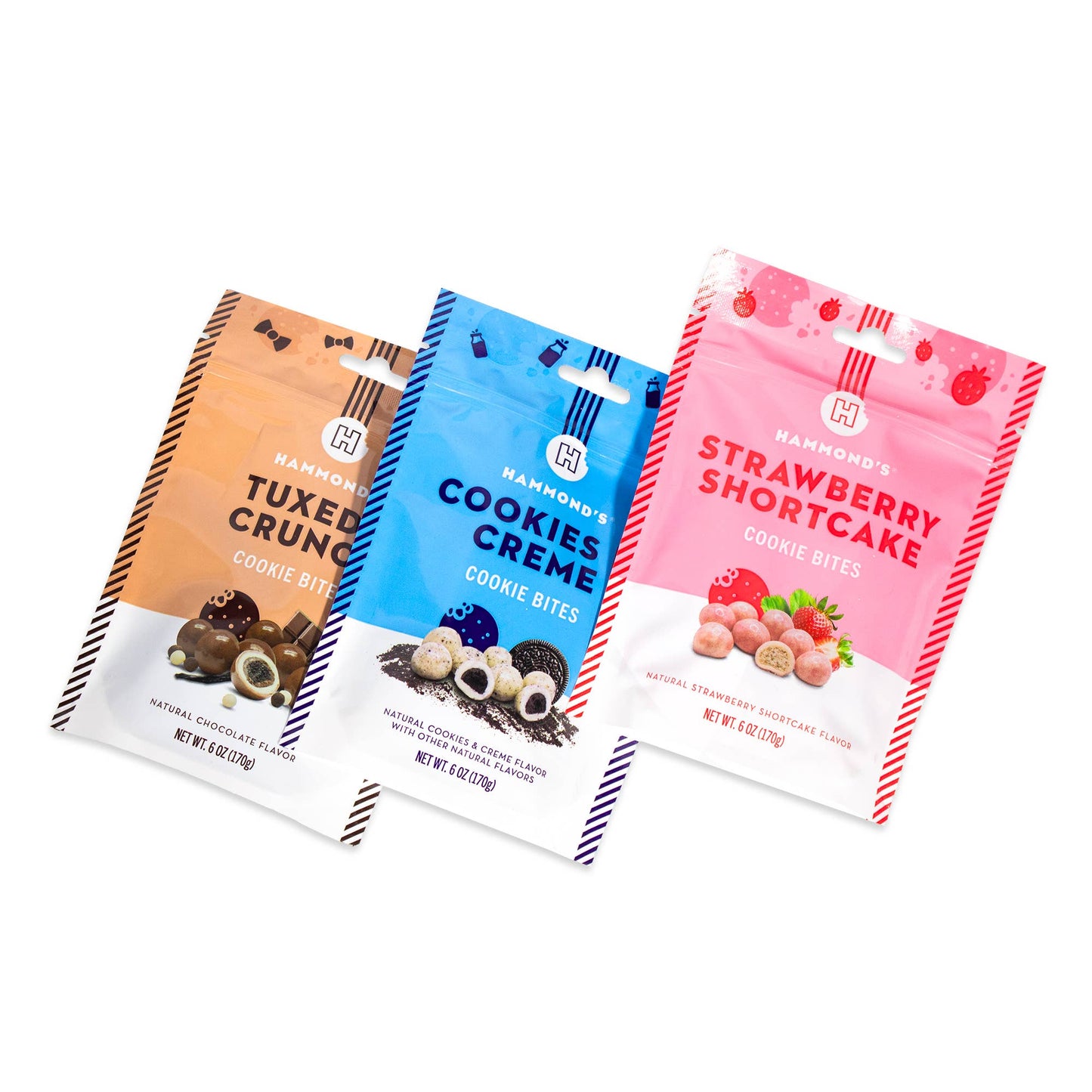 Cookie Bites - Strawberry Shortcake - 6 oz Resealable Bag