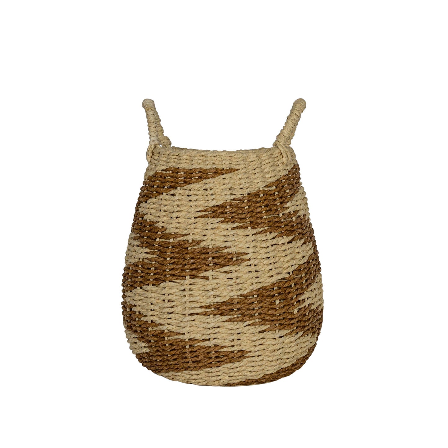 Booker Brown Basket Woven Rope