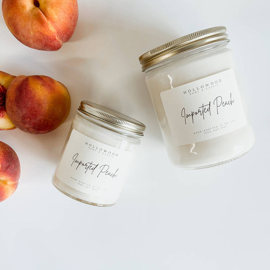 IMPORTED PEACH CANDLE | SUMMER