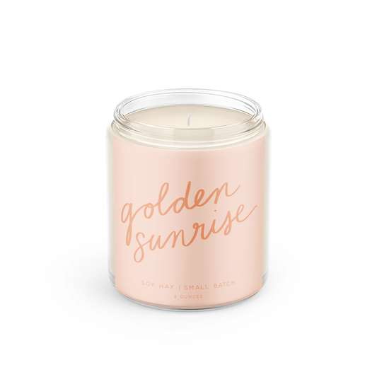 Golden Sunrise - 8 oz Soy Candle