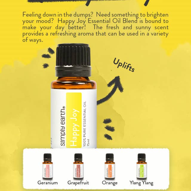 Happy Joy Essential Oil Blend 15ml