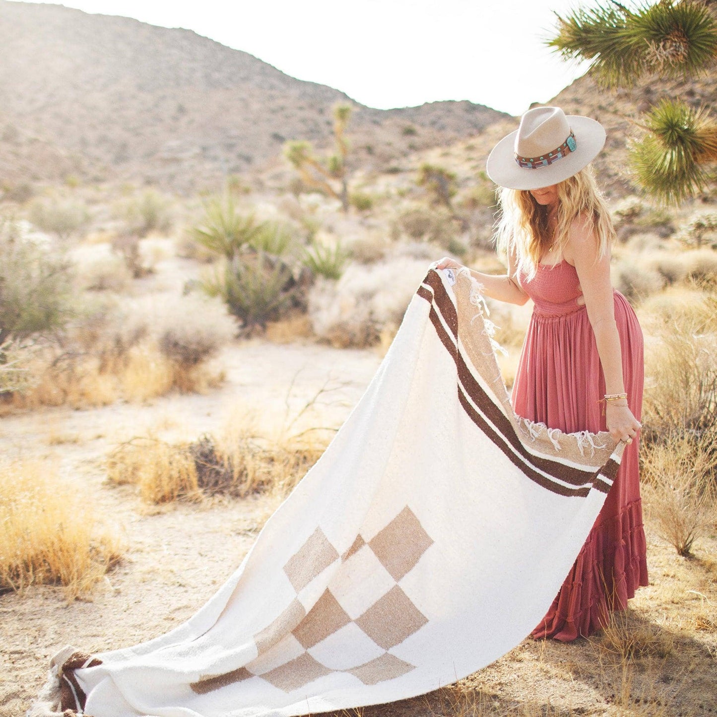 Handwoven Throw Blanket | North Star