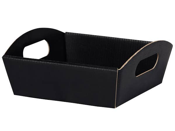 Beveled Shallow Market Tray Containers