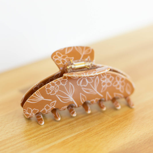 Terracotta Claw Clip | Fall & Halloween