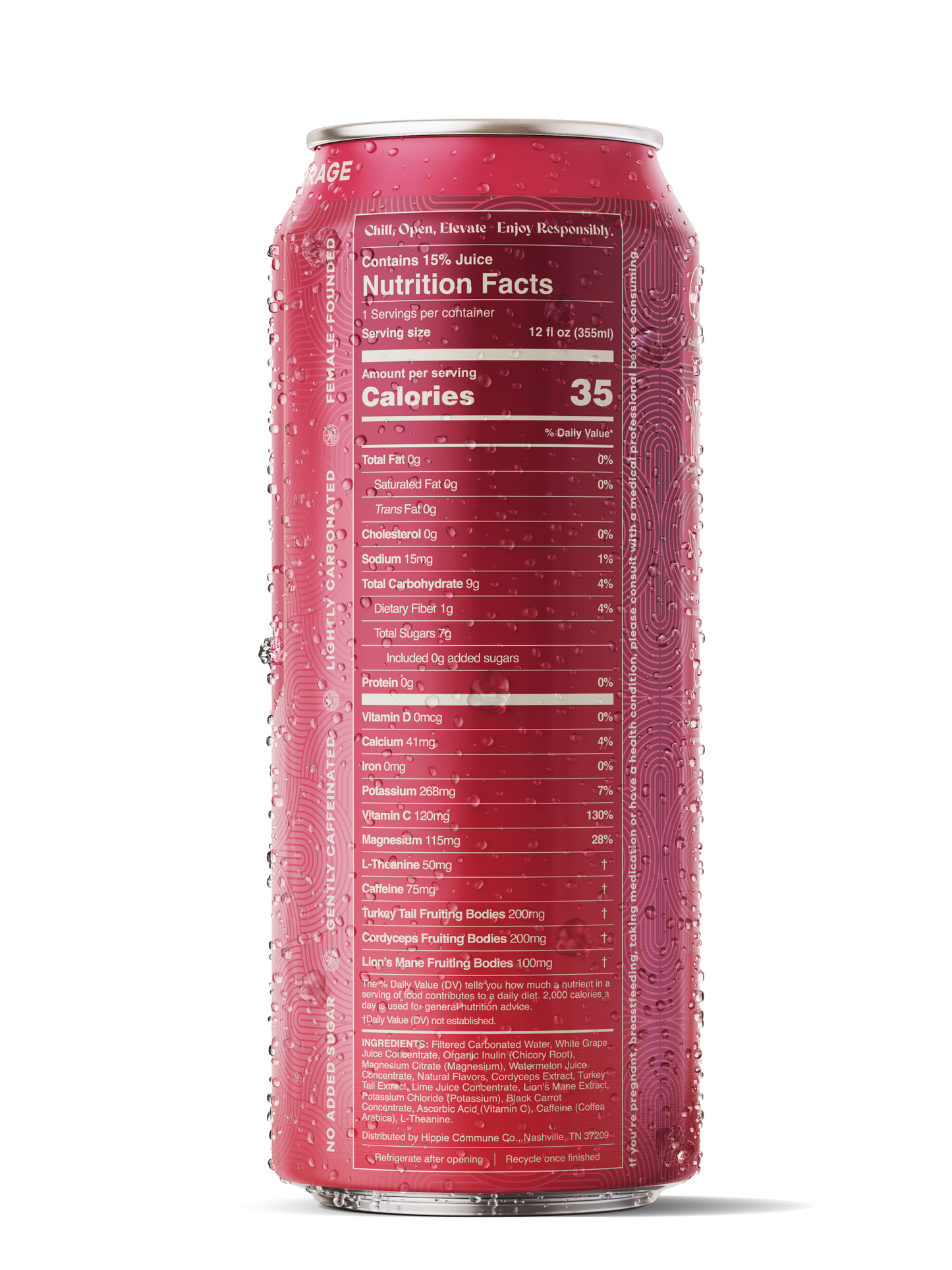 Watermelon Getaway Energy Drink