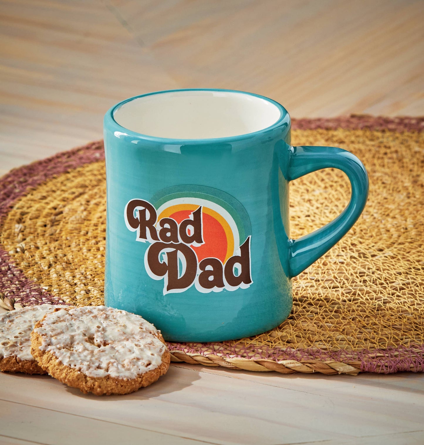 Rad Dad Diner Mug Earthenware Multi
