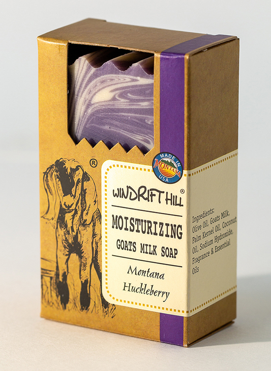 Montana Huckleberry Goat Milk Soap