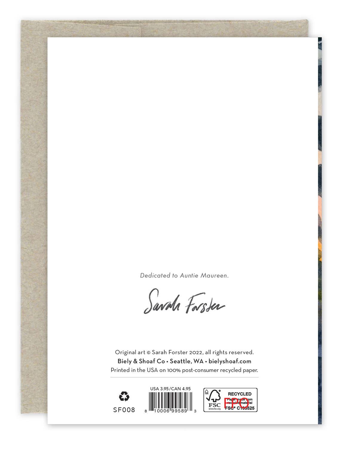 Forest Blank Card