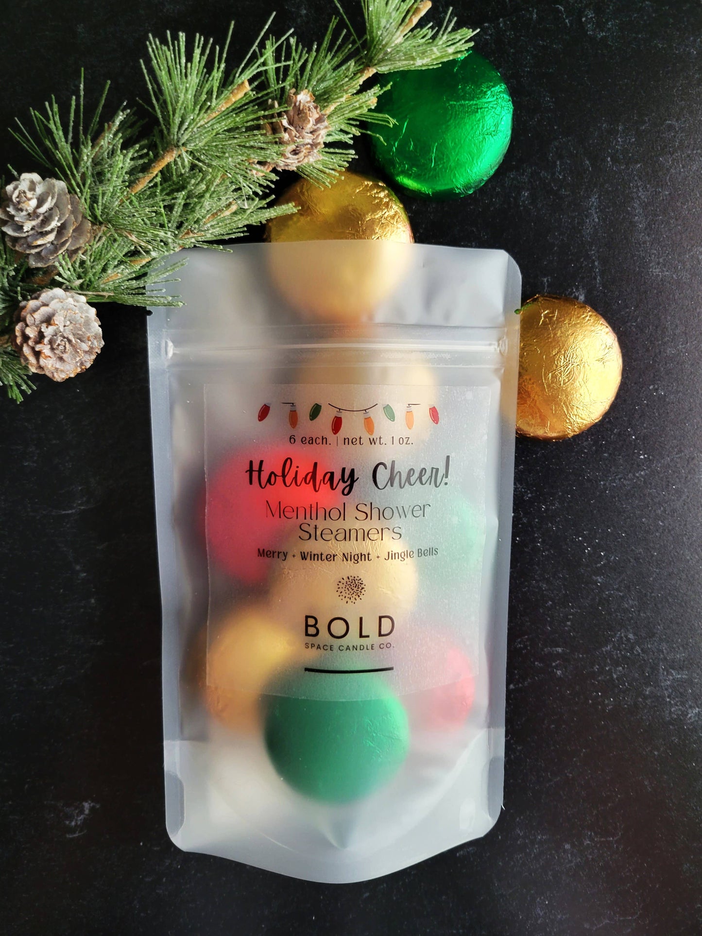 Holiday Shower Steamers –Festive 6 Pack Gift Set 🎁