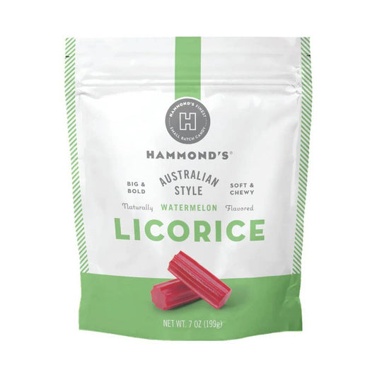 Australian Style Licorice - Watermelon - 7 oz Resealable Bag
