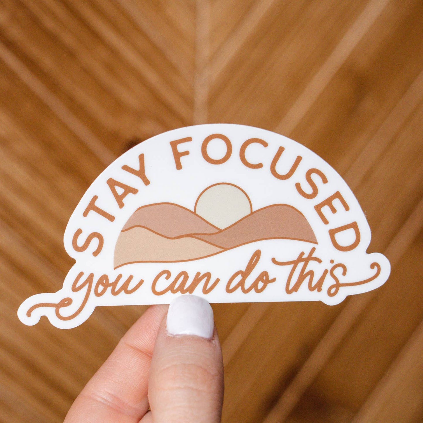 Stay Focused Sticker