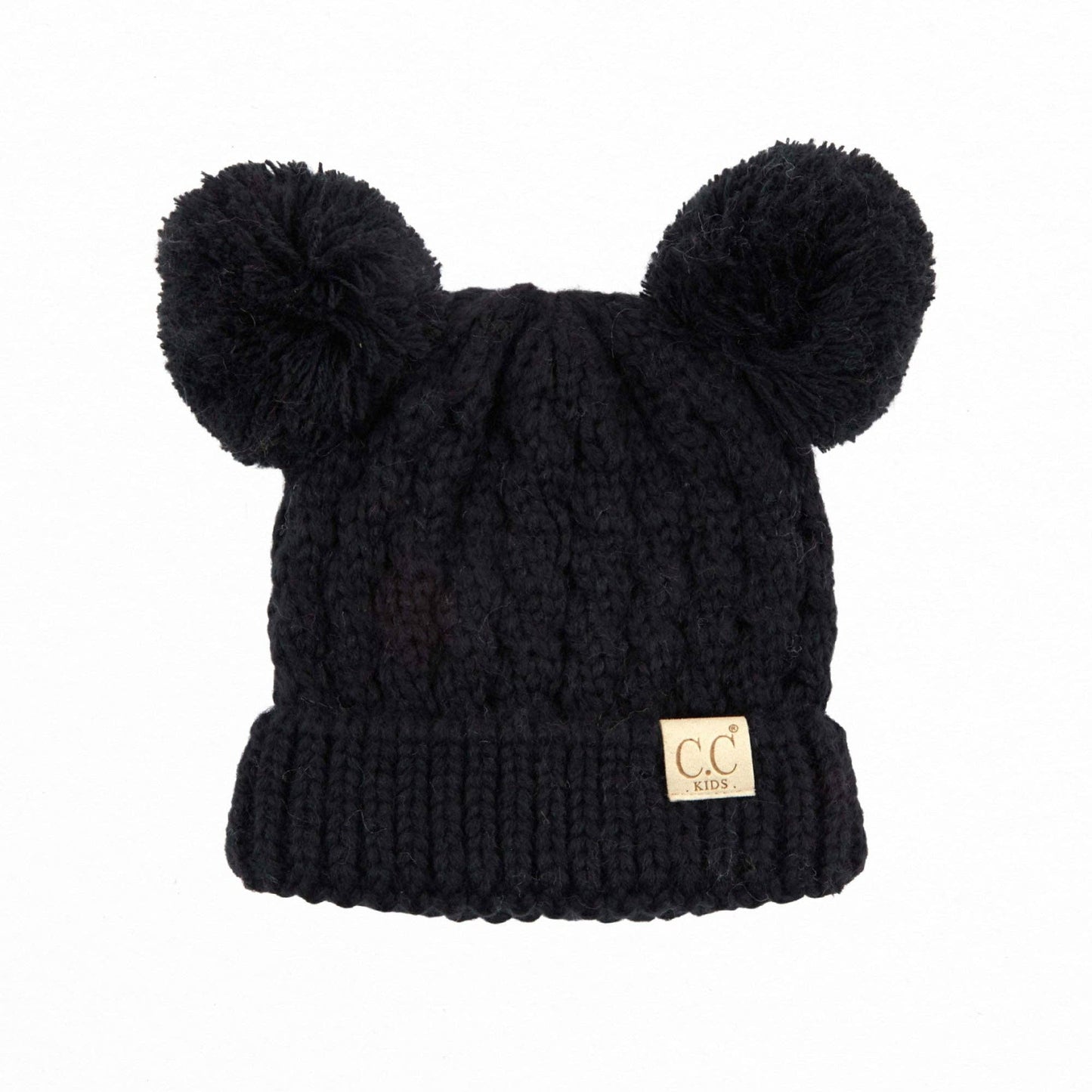 CC Kids Double Pom Beanie KIDS-24 HAT-60