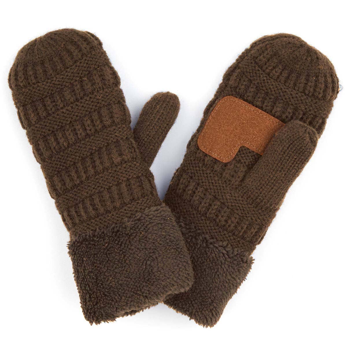 CC Sherpa Lined Mittens | 2 Sizes ( MT-25 ) ( JUNIOR-MT-25 )