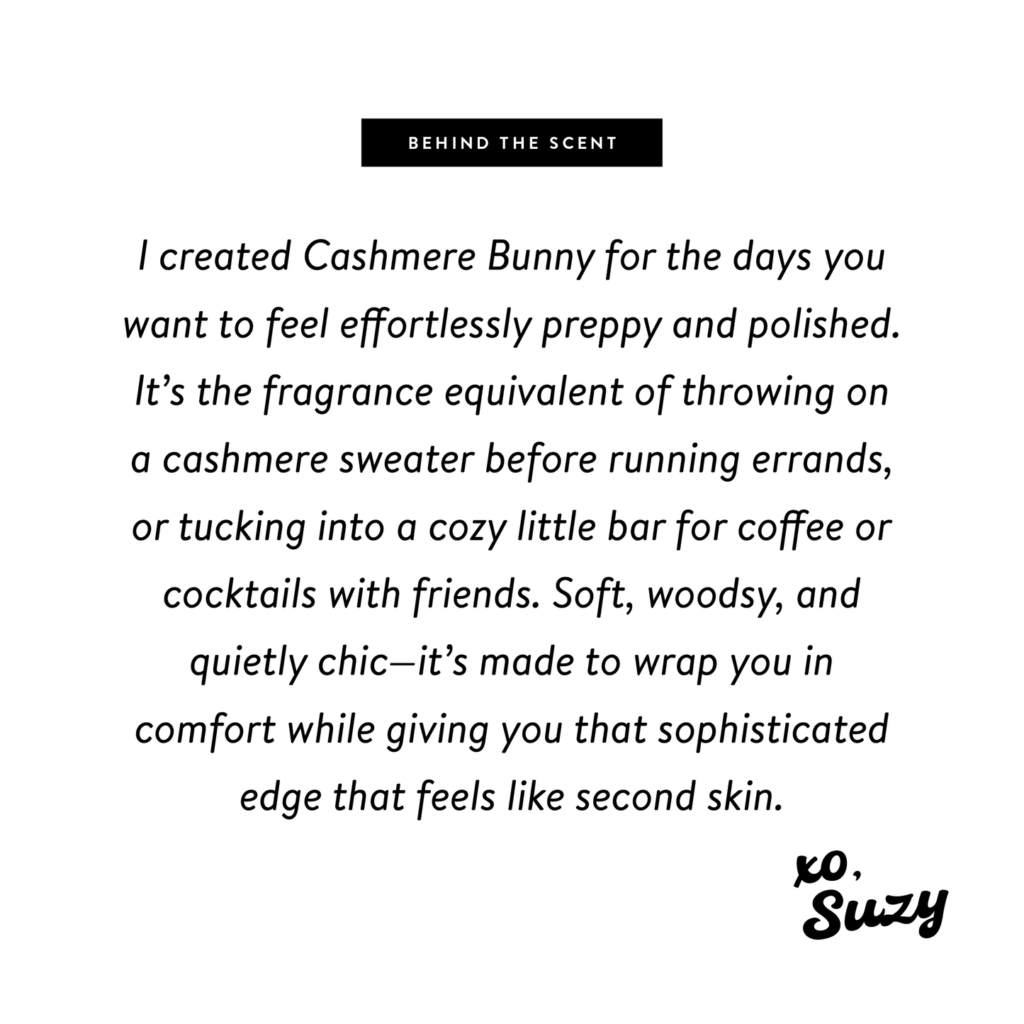 Cashmere Bunny 🤎 Perfume - Nontoxic Eau De Parfum 1.7oz