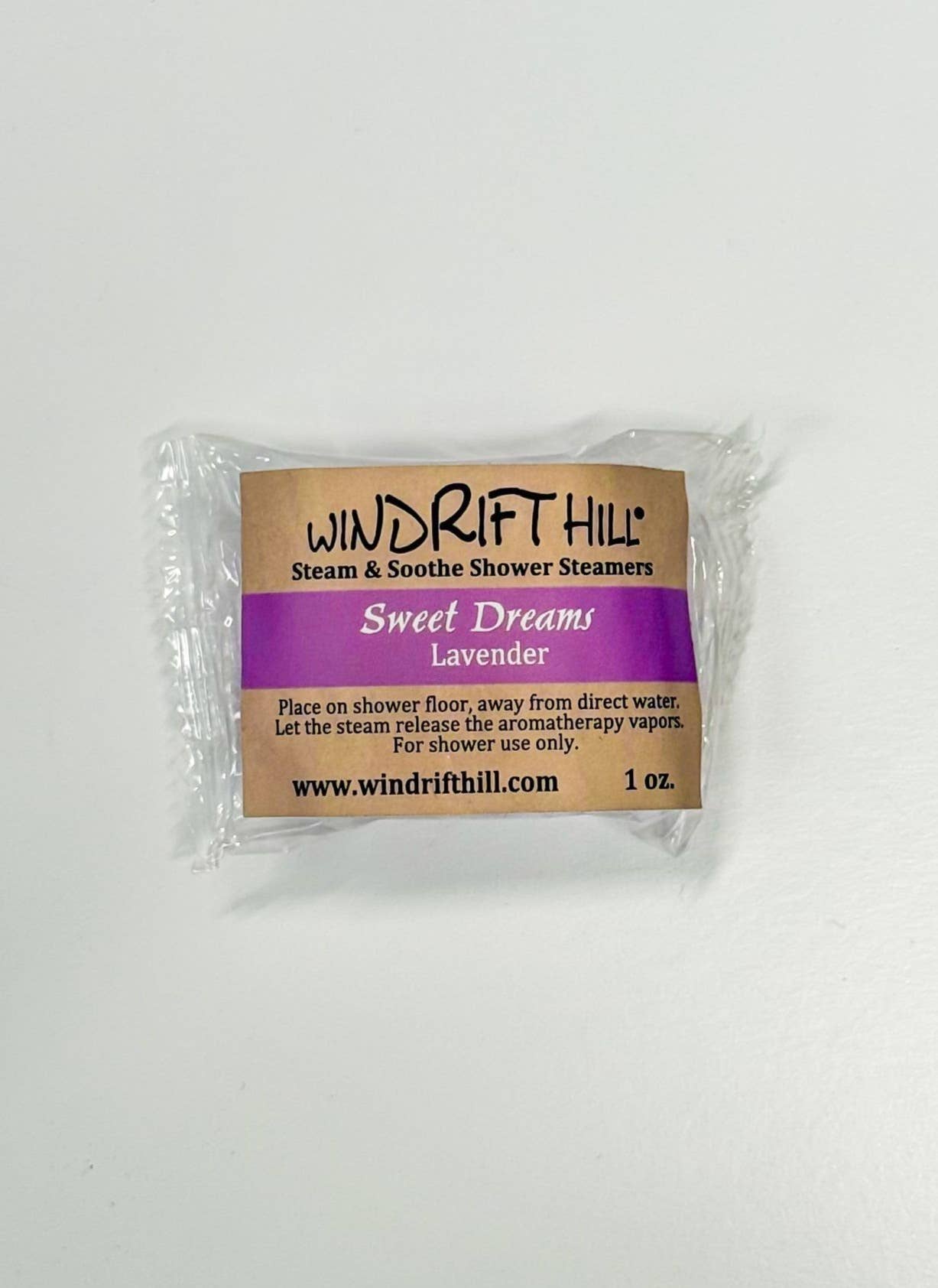 Sweet Dreams Lavender Shower Steamer | Calming Aromatherapy