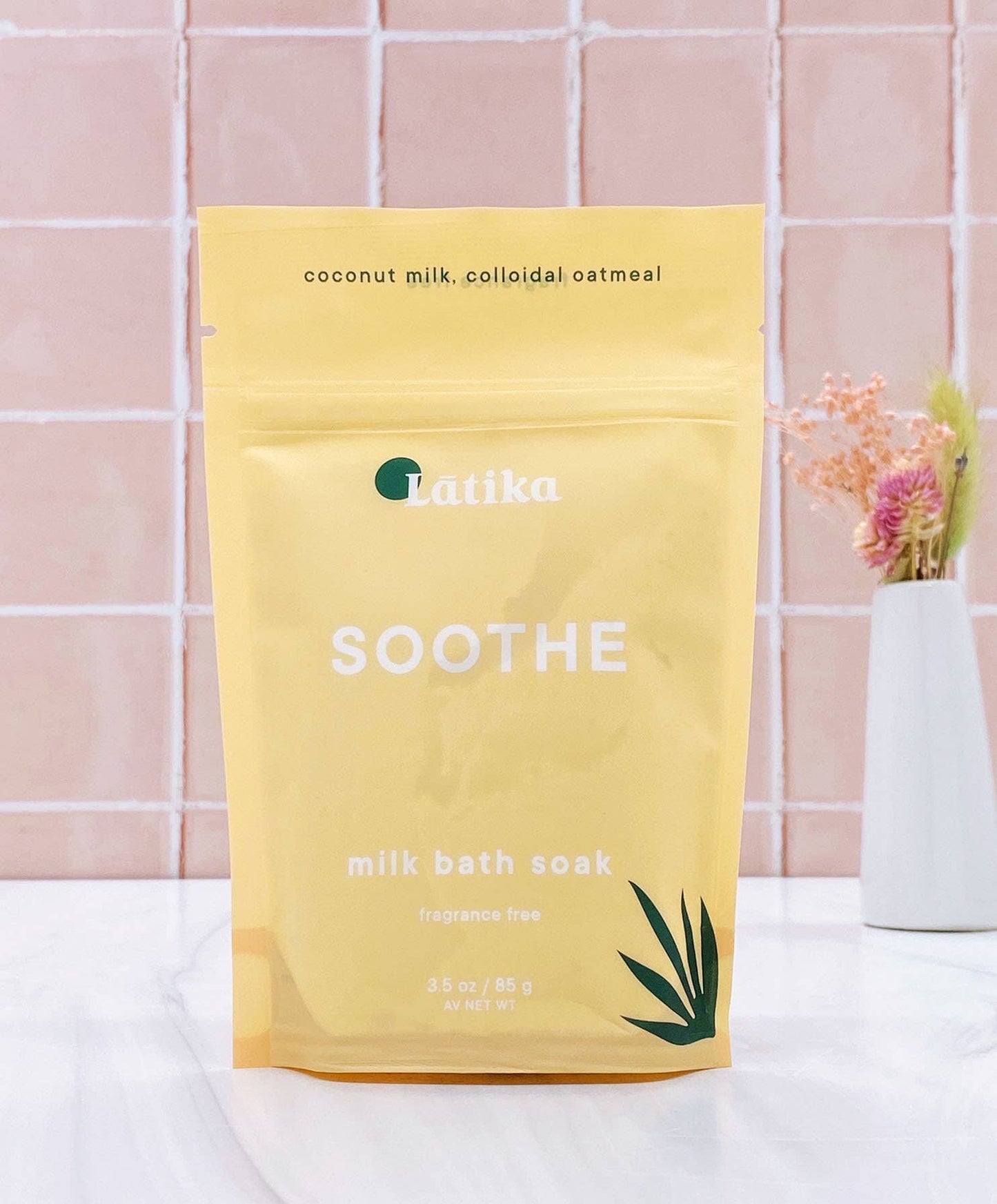 Soothe Vegan Milk Bath Soak - coconut milk & fragrance free