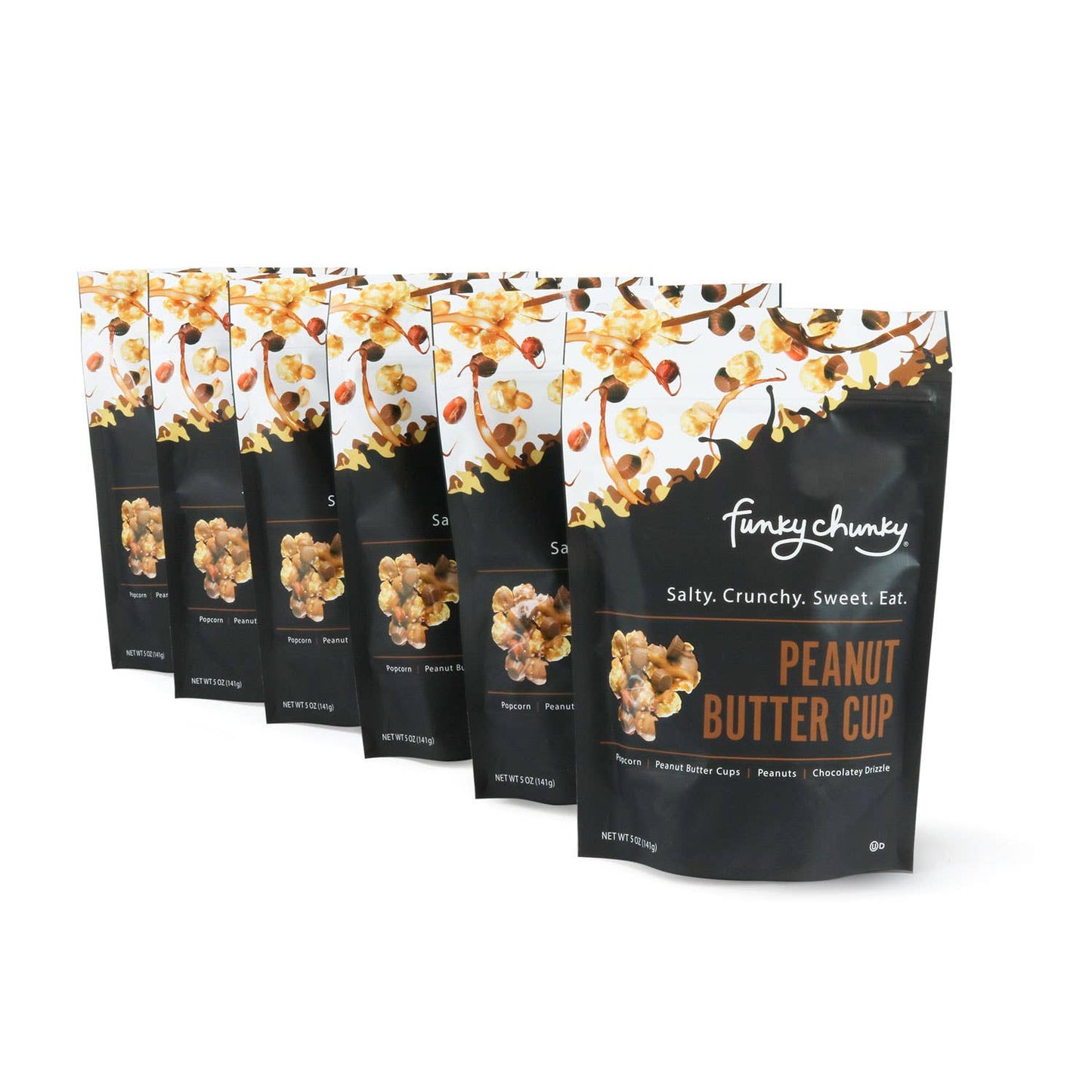 Peanut Butter Cup | Chocolate Popcorn | 5-ounce Bags