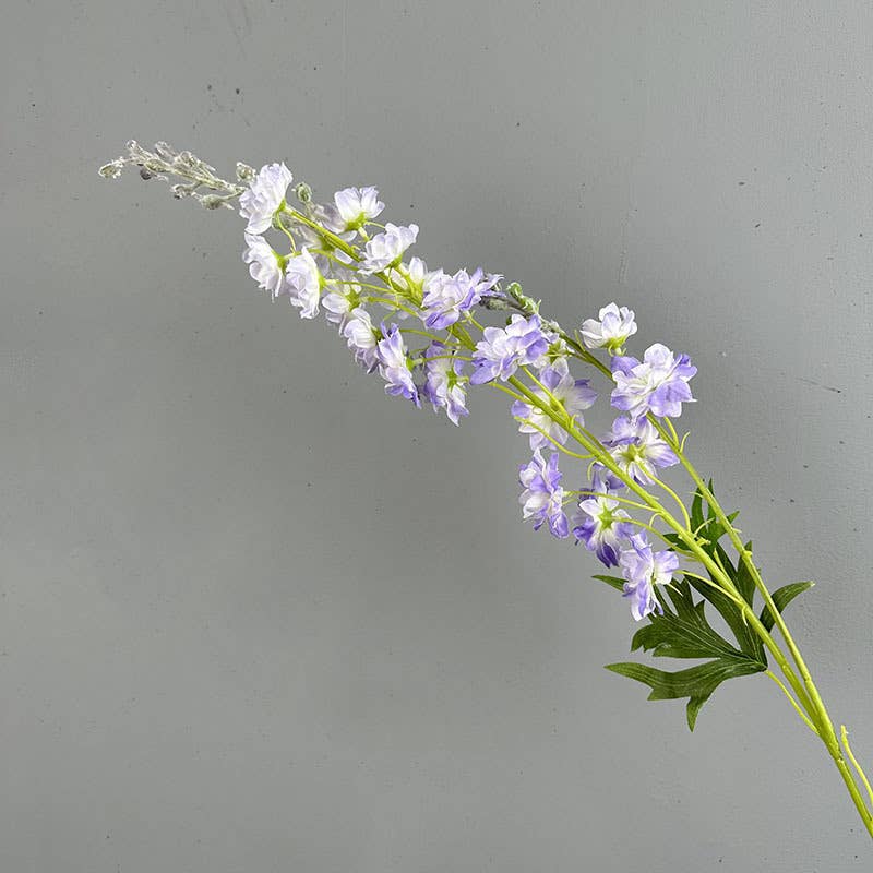 33''T Silk Delphinium Flower Stem, Srping/Summer Decorations