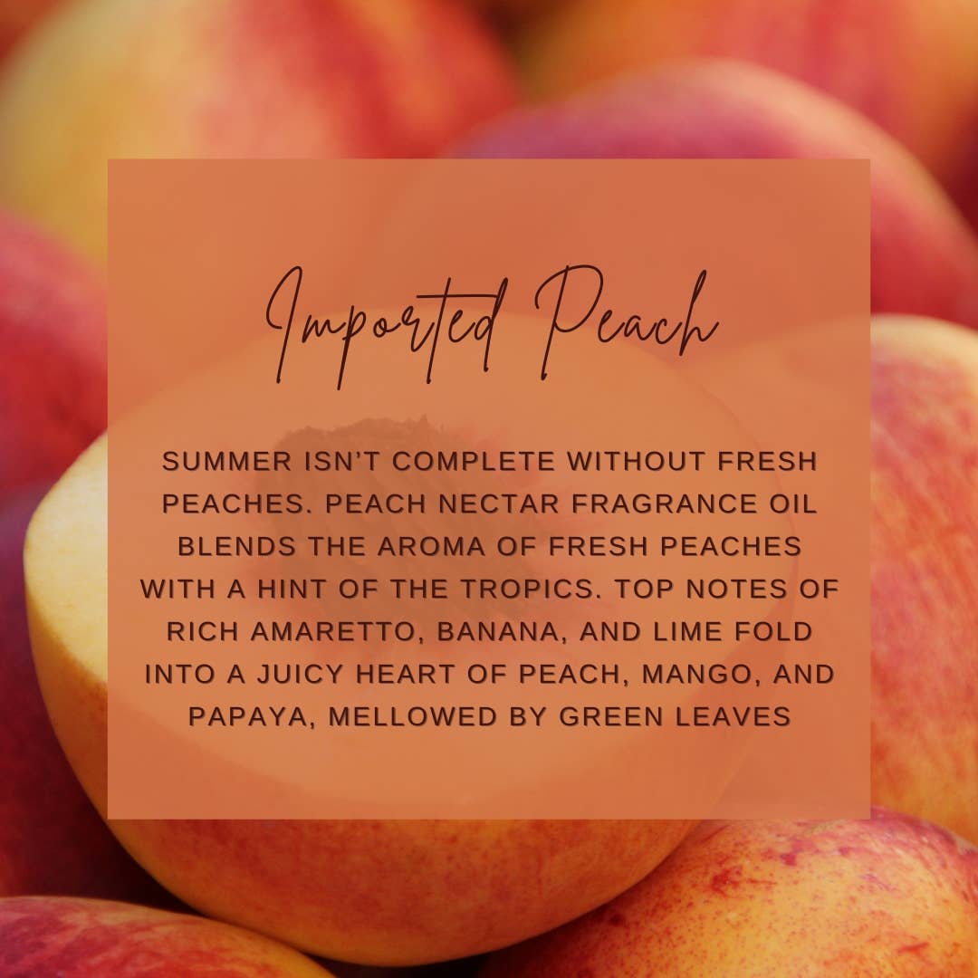 IMPORTED PEACH CANDLE | SUMMER