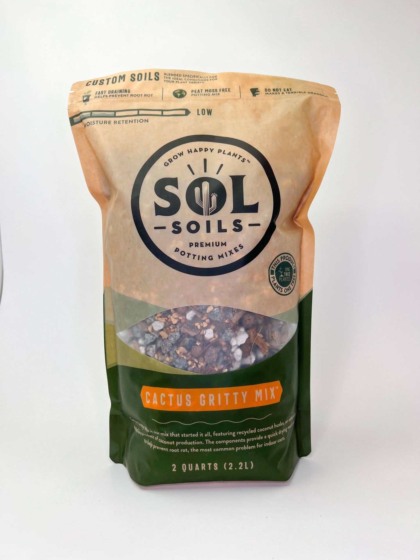 Soil (2Qt) Cactus Gritty Mix