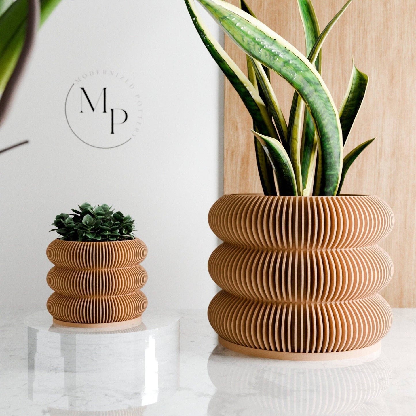 Triple BUBBLES Planter