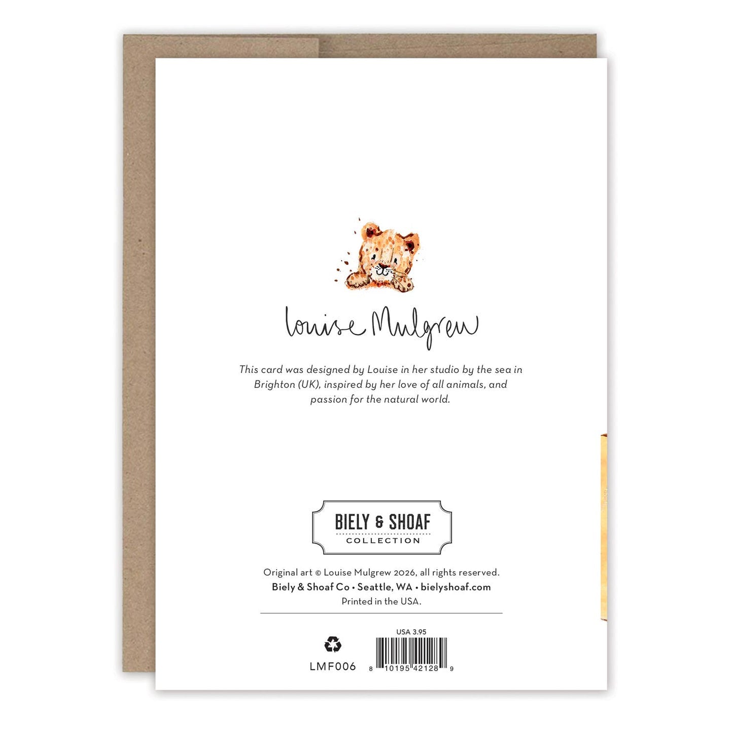 Lions Father's Day Card
