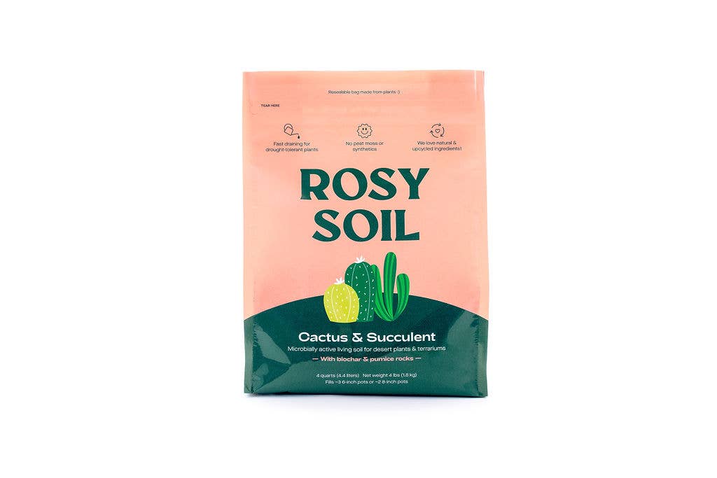4qt Organic Cactus & Succulent Mix for Potted Plants