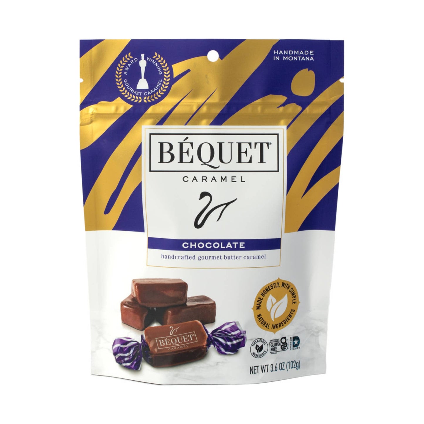 Béquet Gourmet Caramel 3.6 oz Pouch