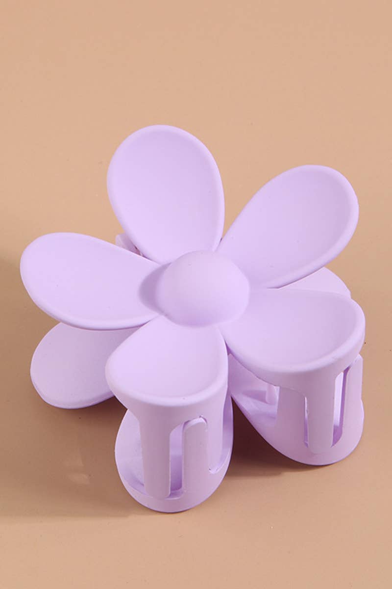 MATTE CUTE FLOWER HAIR CLAW CLIP_CWAHA0089