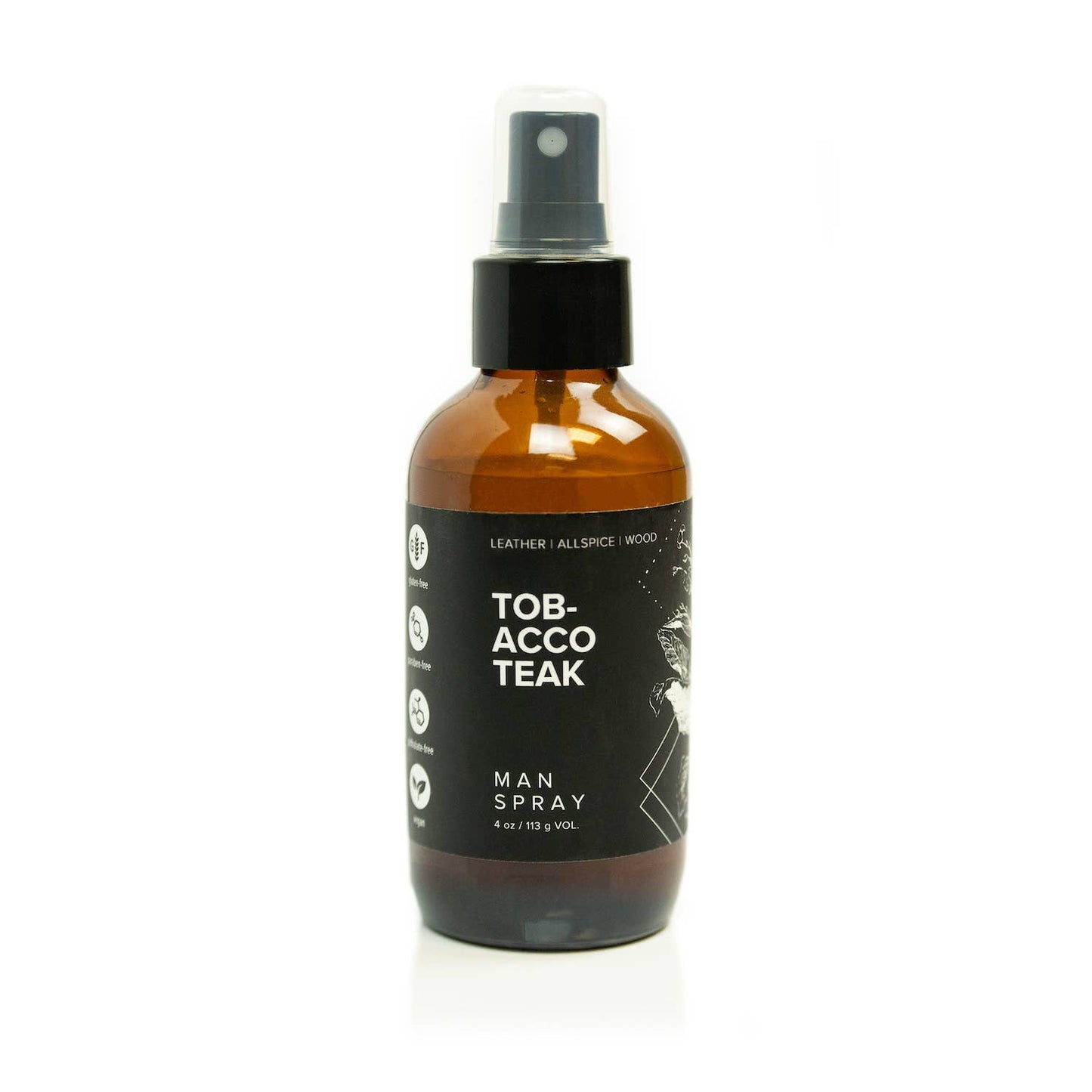 Tobacco Teak Man Spray 4 oz