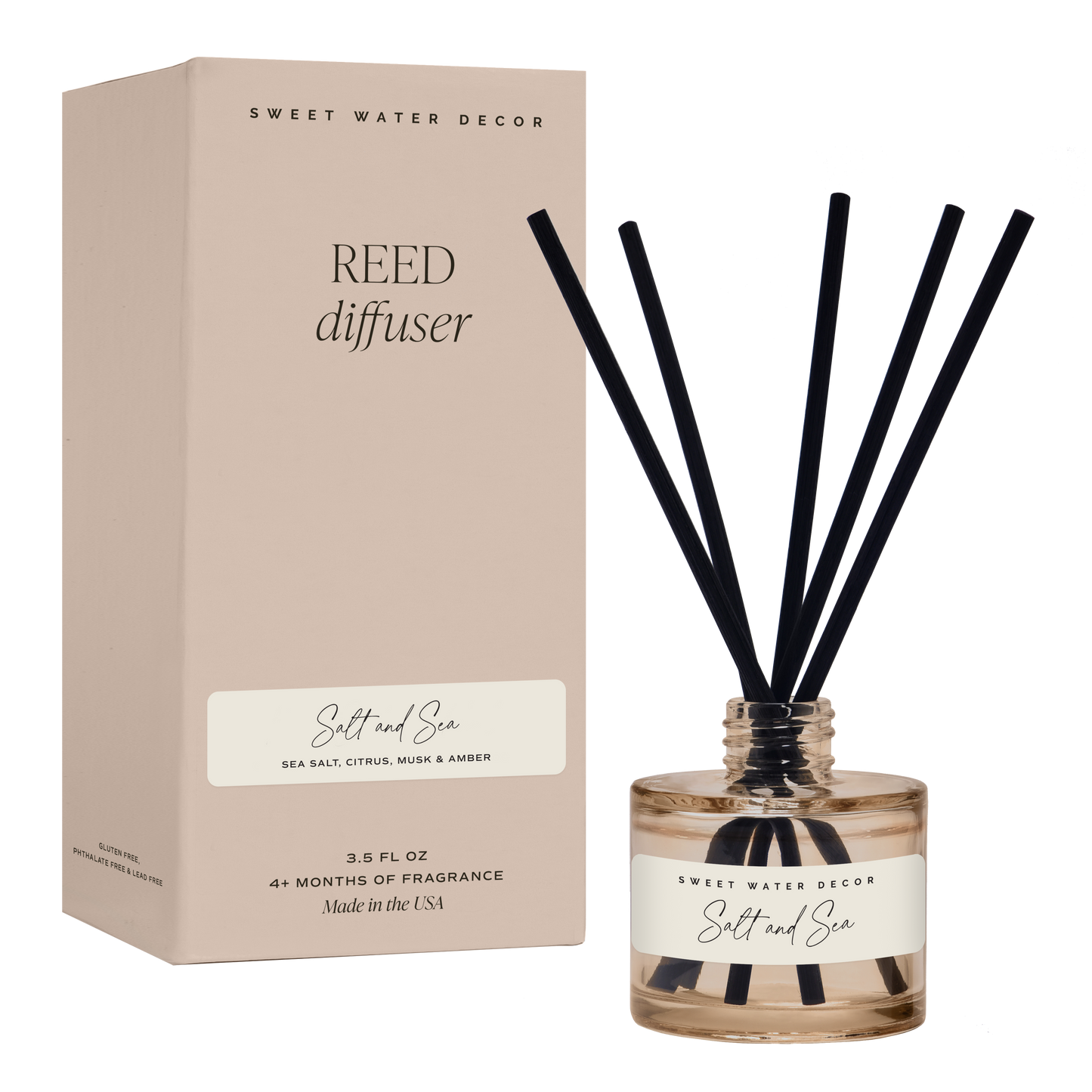 *NEW* Salt and Sea Reed Diffuser - Home Decor & Gifts