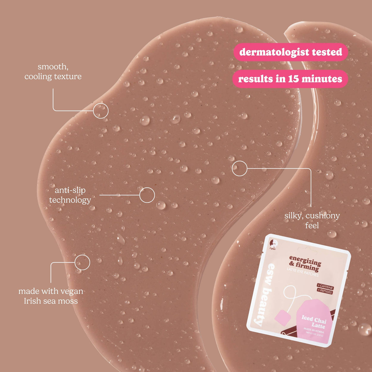 Iced Chai Latte Energizing & Firming Eye Patches
