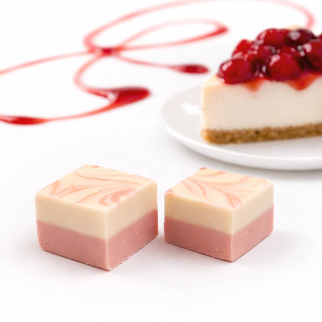 Cherry Cheesecake 1/2 lb. Fudge Bar