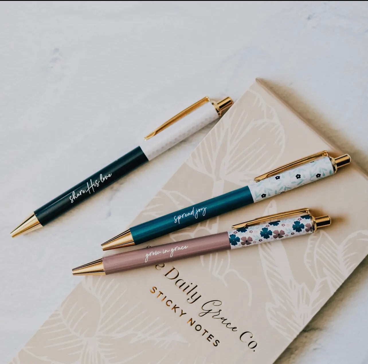 Grow in Grace pen set