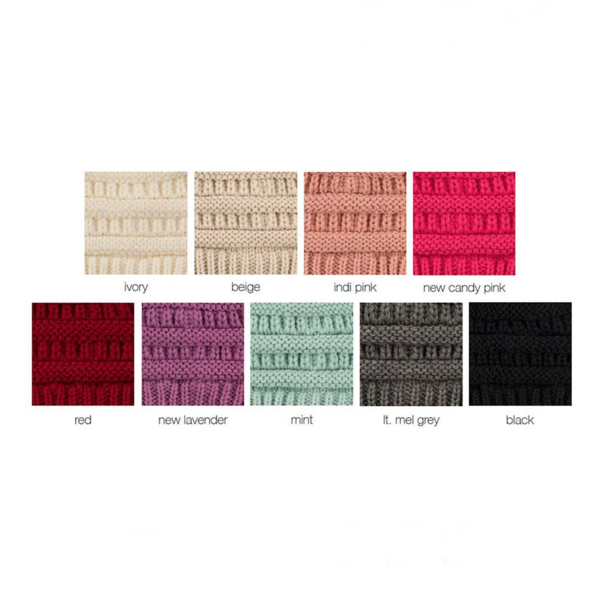 Cc Baby Pom Beanie  ( BABY-23POMPOM )