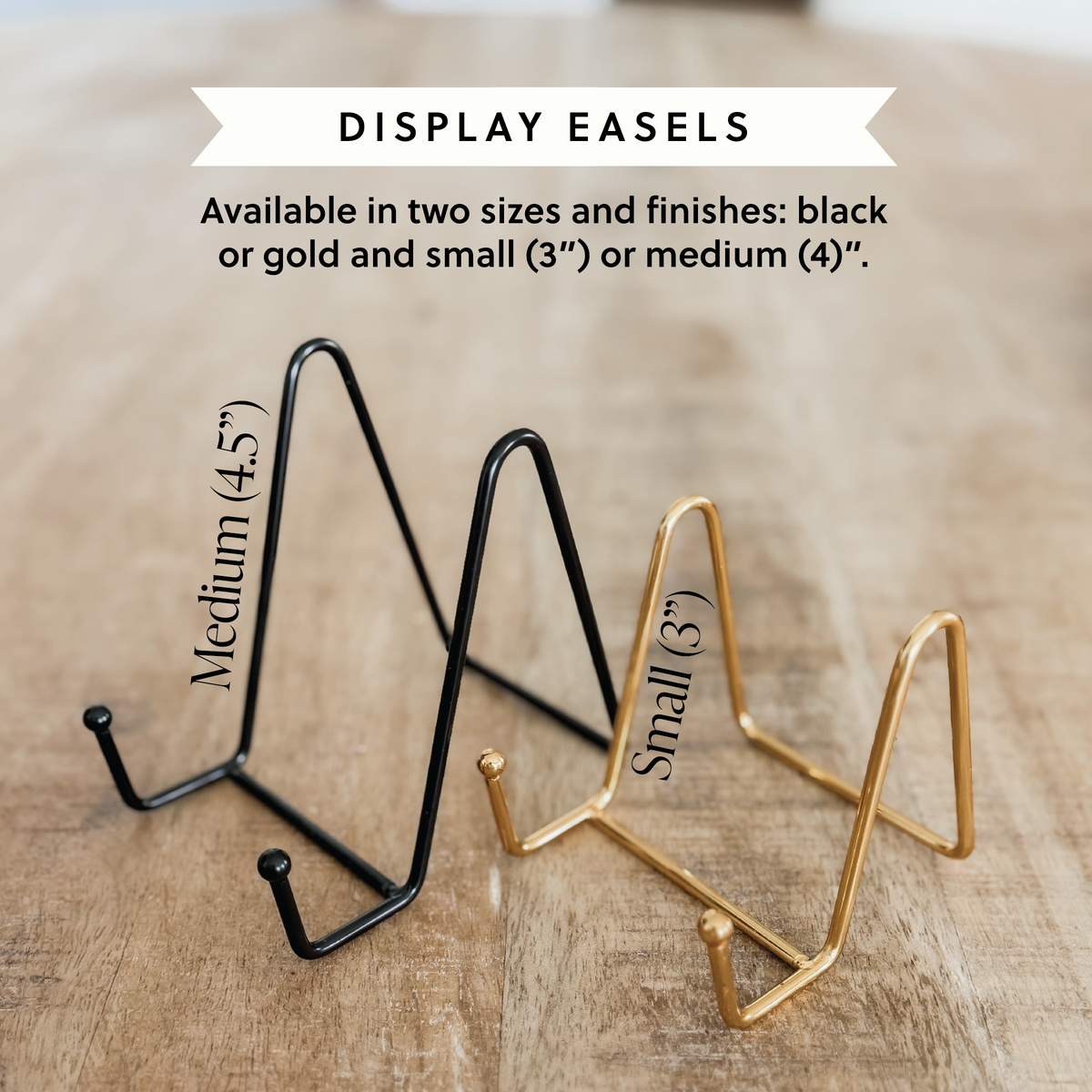 Black Easel | Wood Arch Easel