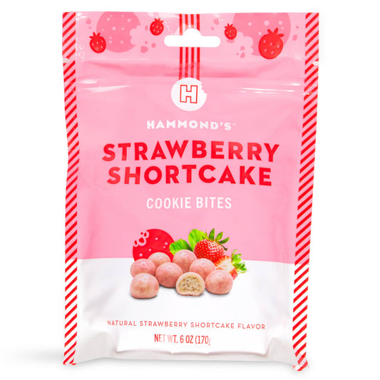 Cookie Bites - Strawberry Shortcake - 6 oz Resealable Bag
