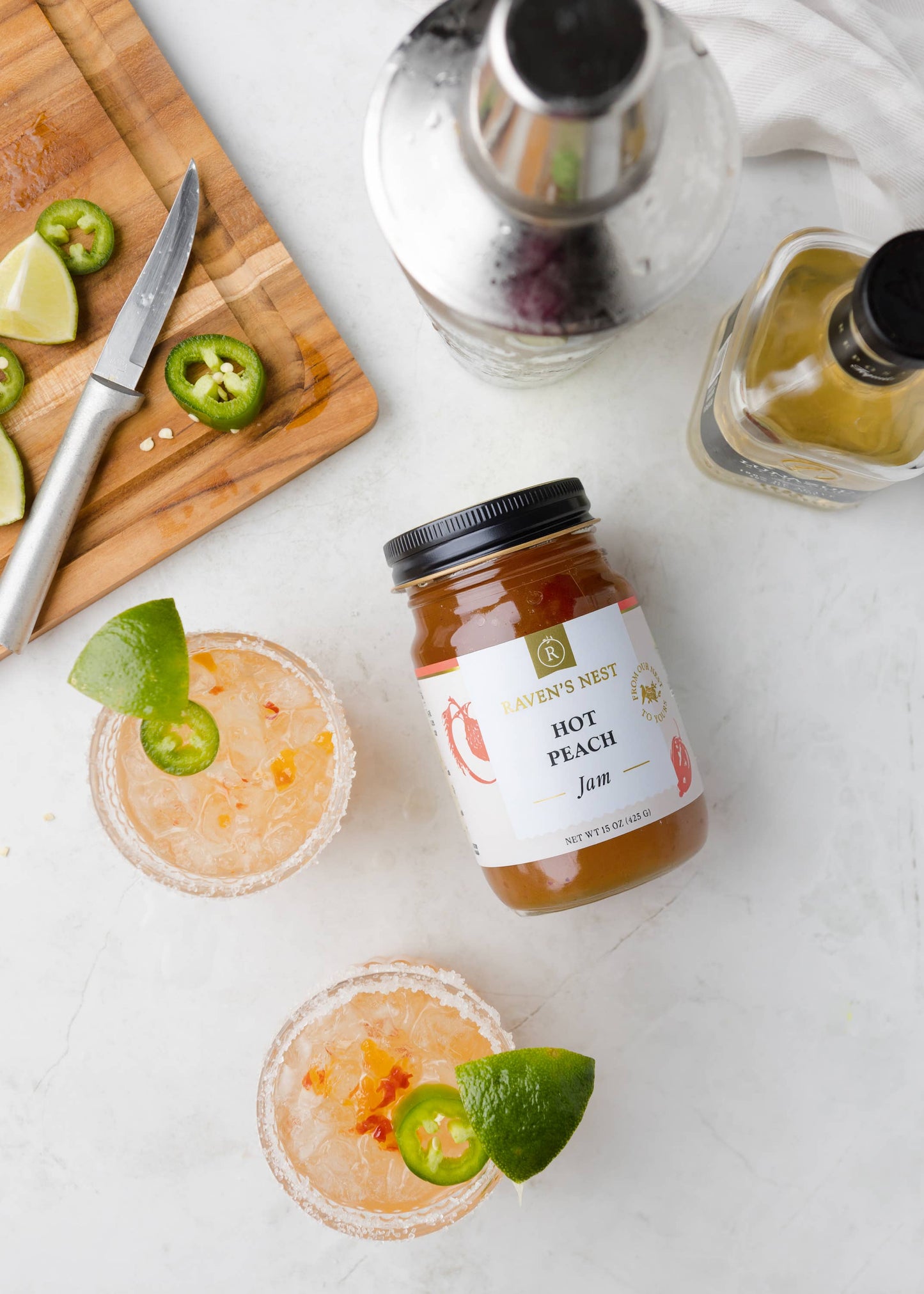 Hot Peach Jam