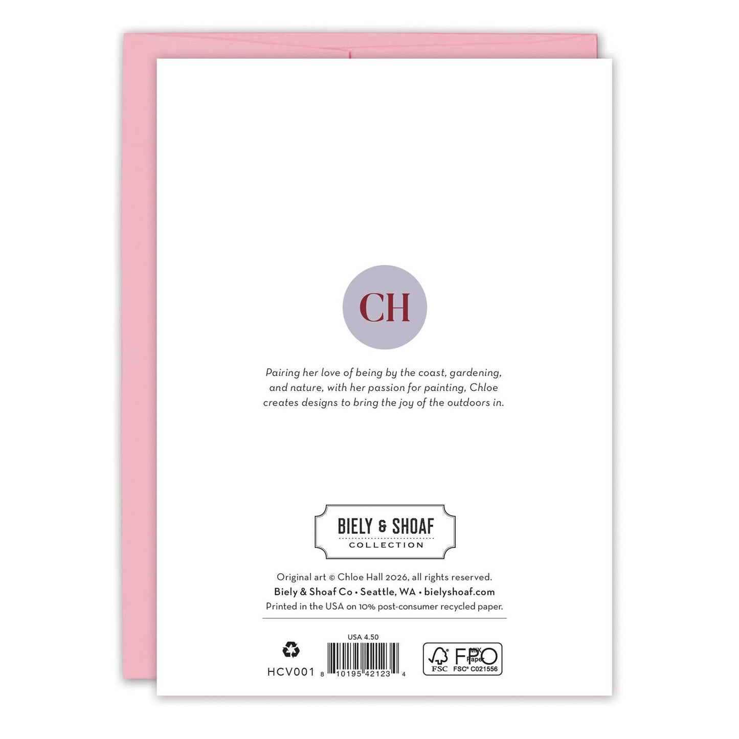 Floral Heart Valentine's Day Card
