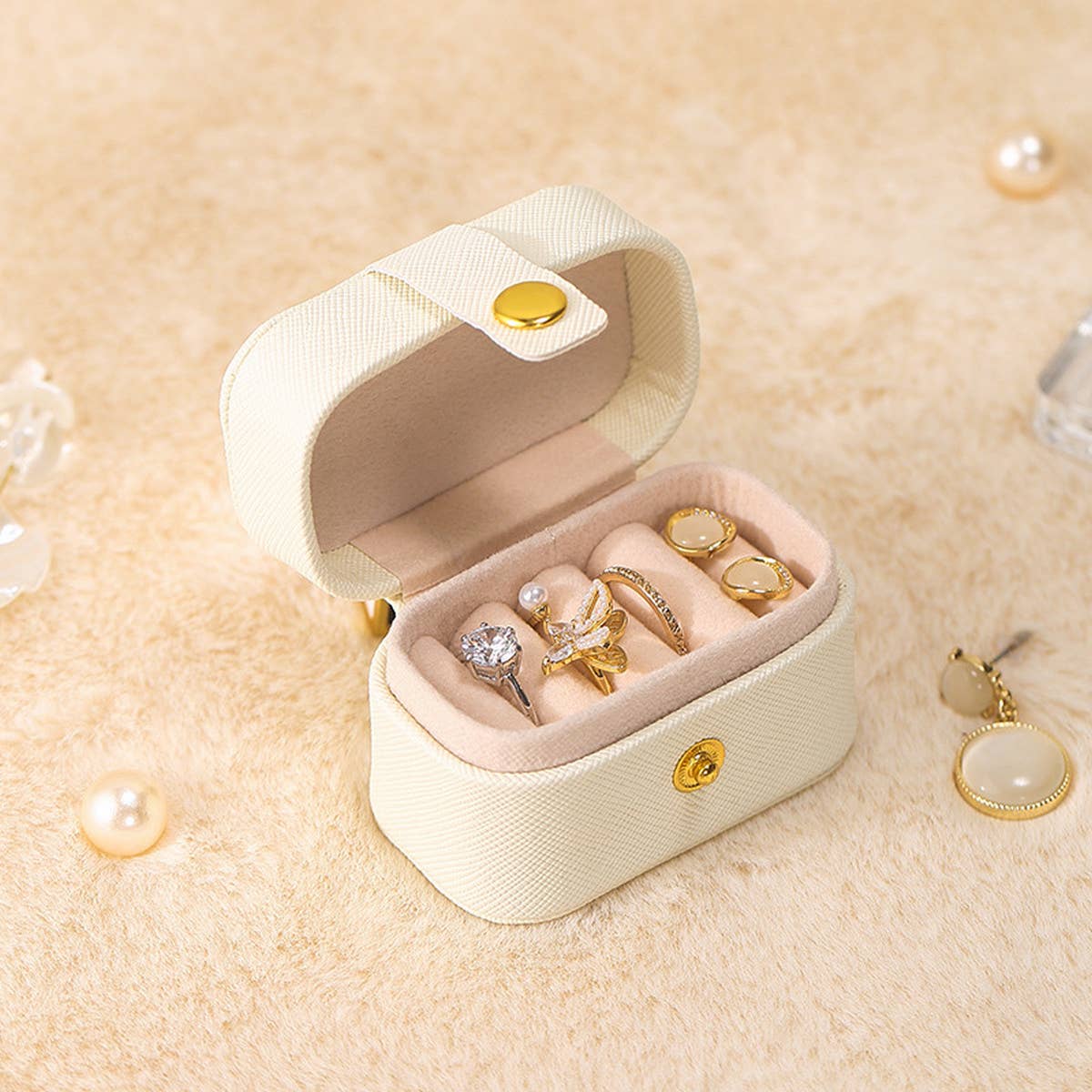 SOLID COLOR PORTABLE EARRING STORAGE BOX_CWMM1686