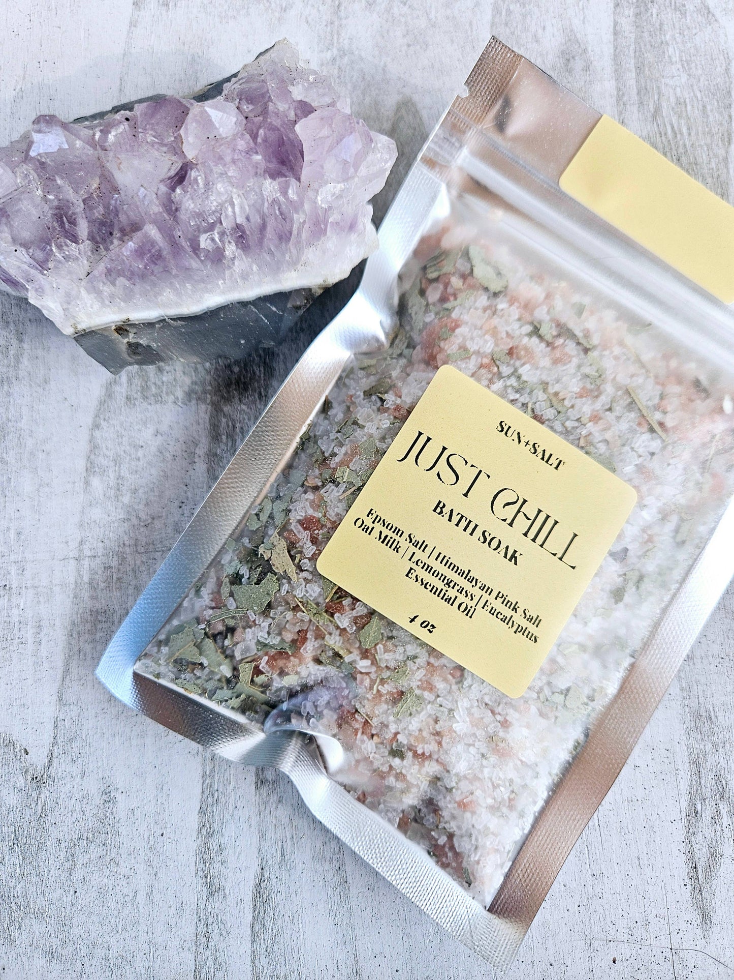 Just Chill Bath Soak - Bath Salts - Single Use - Easter